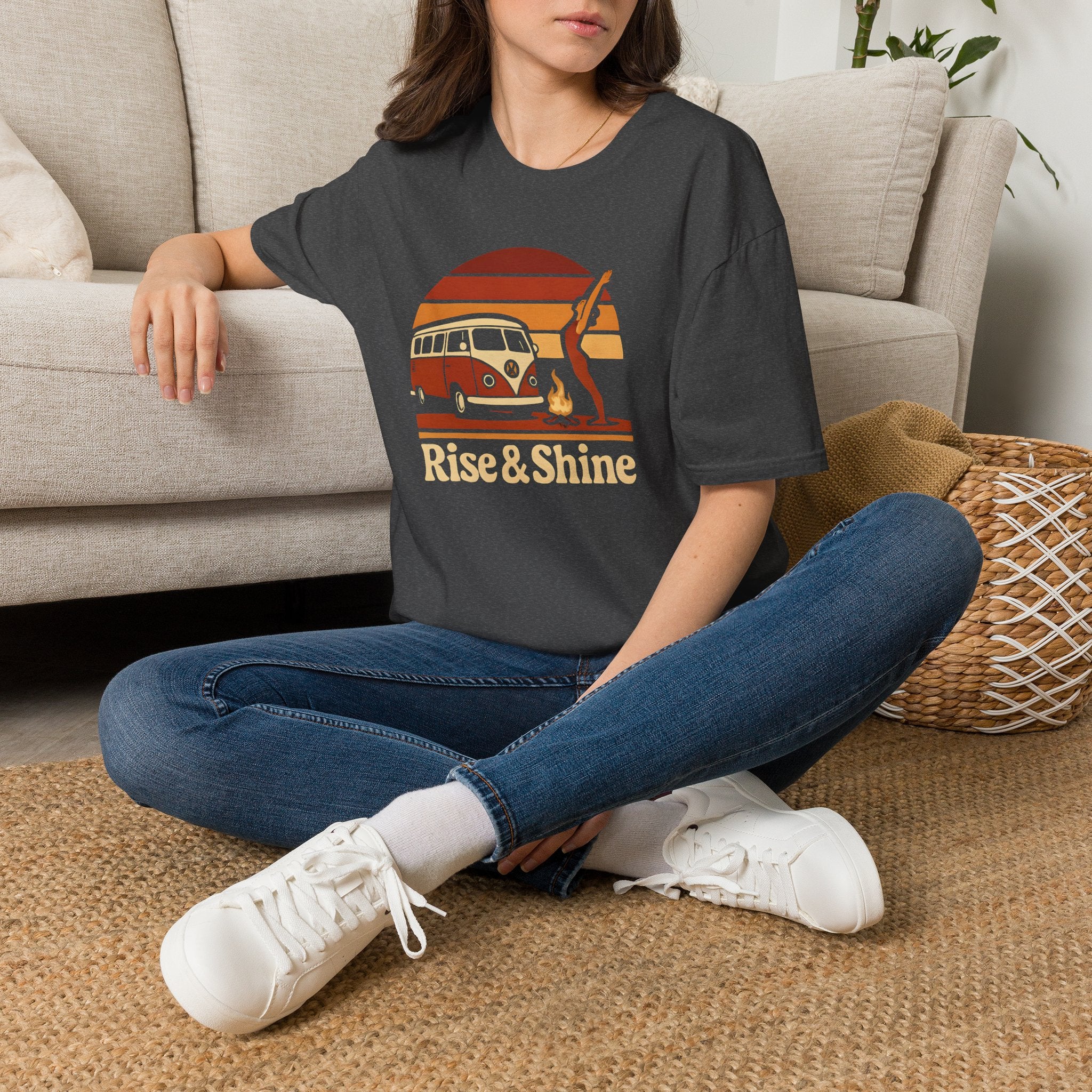 VW Camper Sunrise T-Shirt