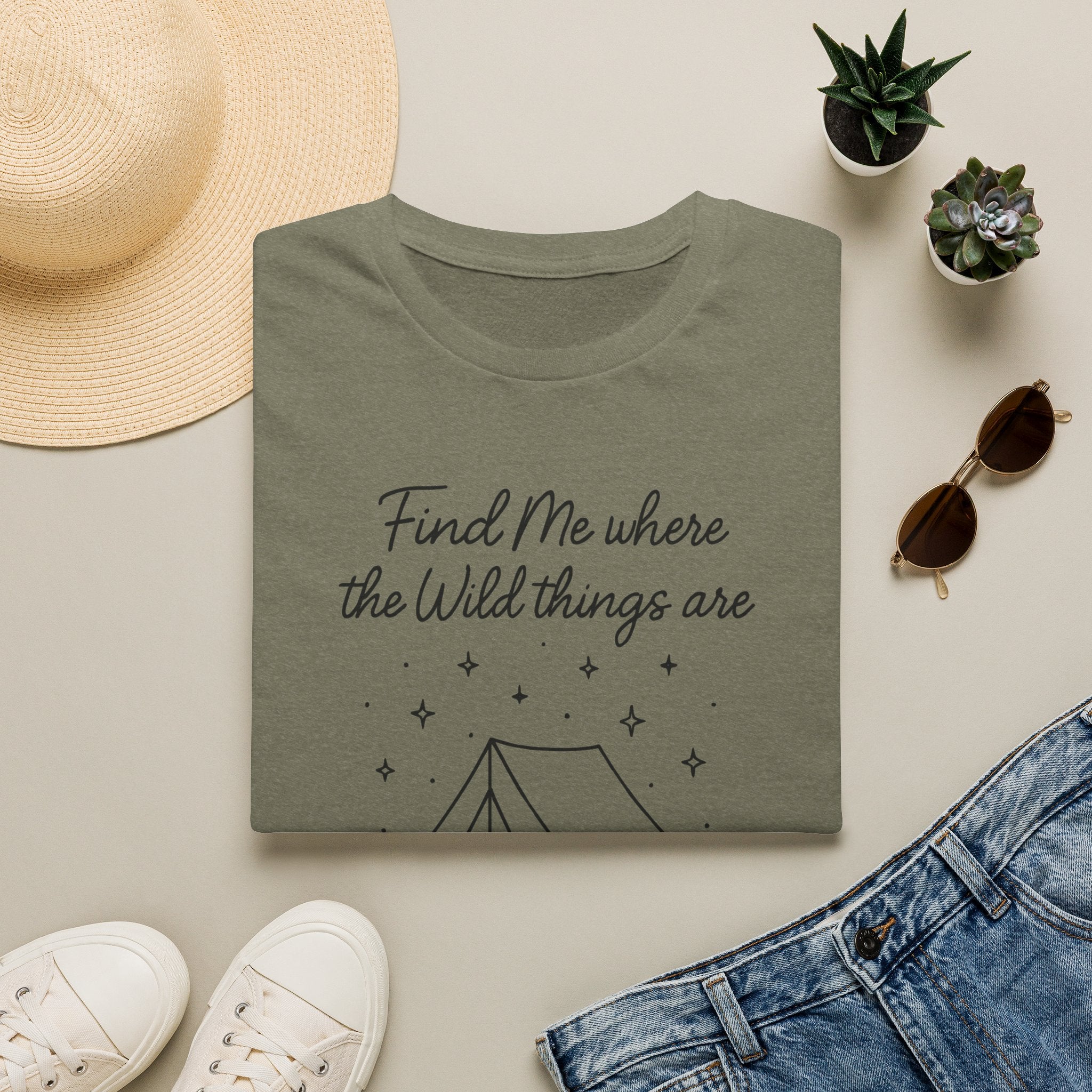 Cursive Chalkboard Writing T-Shirt