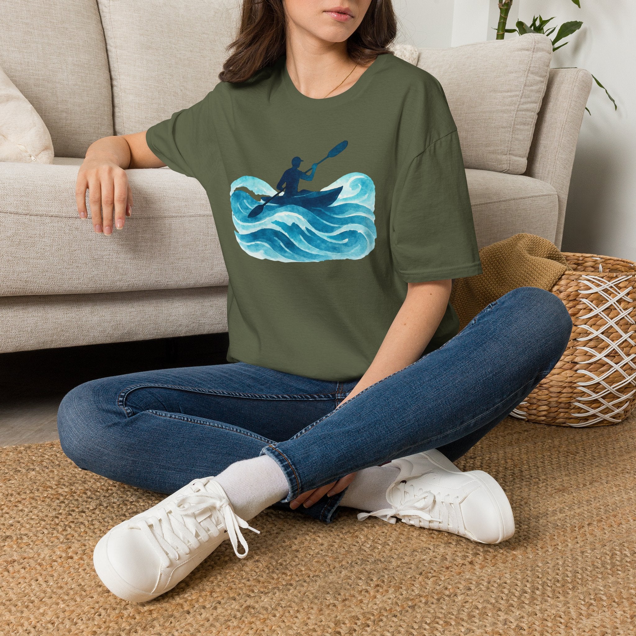 Paddling Through Waves T-Shirt